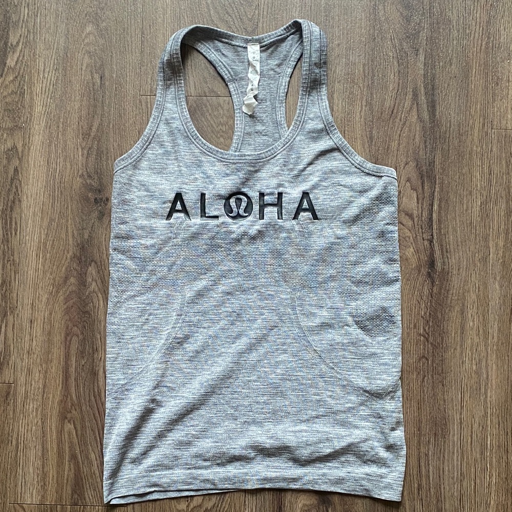 Lululemon Swiftly Tech Aloha Tank Top